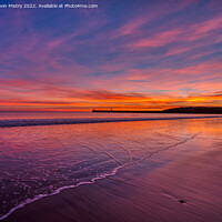 Buy canvas prints of Aberdeen Beach Sunrise 3 by Navin Mistry