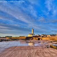 Buy canvas prints of A view of the Signal Tower Museum, Arbroath  by Navin Mistry