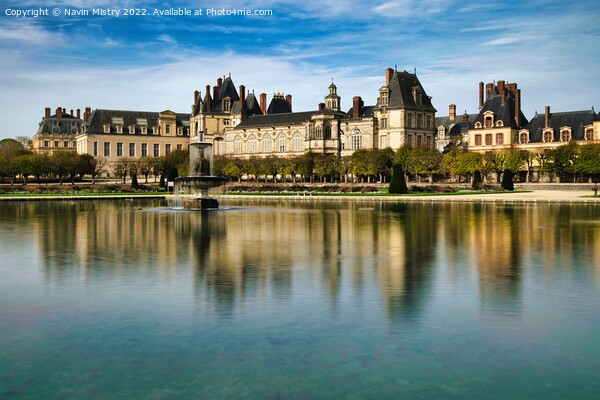 Château de Fontainebleau, near Paris, France Picture Board by Navin Mistry