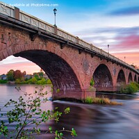 Buy canvas prints of Perth Bridge  by Navin Mistry