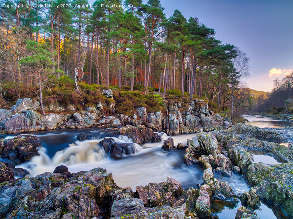 River Tummel near Pitlochry, Perthshire, Scotland Picture Board by Navin Mistry