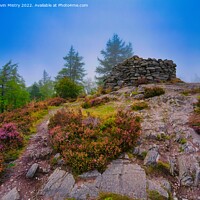 Buy canvas prints of The King's Seat, Birnam Hill  by Navin Mistry