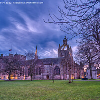 Buy canvas prints of A view of Kings College, Aberdeen, Scotland by Navin Mistry