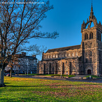 Buy canvas prints of Evening Light on St Leonard's-in-the-Fields Church, Perth by Navin Mistry