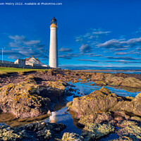 Buy canvas prints of Scurdie Ness Light House,  Montrose  by Navin Mistry