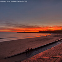 Buy canvas prints of Aberdeen Beach Sunrise  by Navin Mistry
