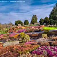 Buy canvas prints of  The National Heather Collection, Riverside Park P by Navin Mistry