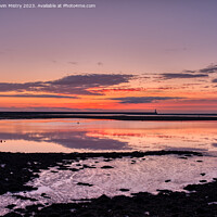 Buy canvas prints of Sunrise on the River Tweed, Berwick-upon-Tweed by Navin Mistry