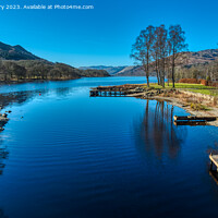 Buy canvas prints of Loch Earn at St. Fillans Perthshire  by Navin Mistry