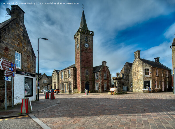 A view of the centre of Kinross, Scotland Picture Board by Navin Mistry