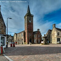 Buy canvas prints of A view of the centre of Kinross, Scotland by Navin Mistry