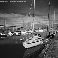 Buy canvas prints of South Queensferry Harbour  by Navin Mistry