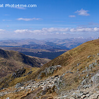 Buy canvas prints of Summit of Ben Vorlich and Stùc a' Chroin by Navin Mistry