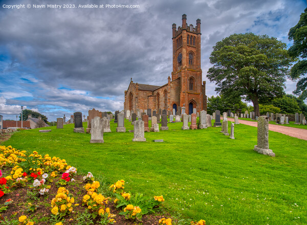 Kilconquhar Parish church Fife Scotland Picture Board by Navin Mistry