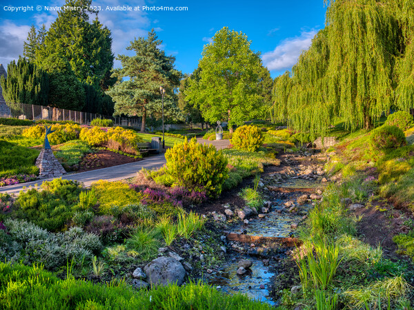 The Rodney Gardens Perth Scotland Summer     Picture Board by Navin Mistry