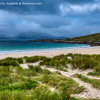 Buy canvas prints of Luskentyre Beach, Isle of Harris by Navin Mistry