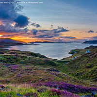Buy canvas prints of A view of East Loch Tarbert and Scotasay by Navin Mistry