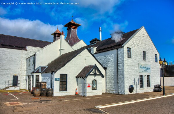 The Dalwhinnie Distillery, Morayshire, Scotland Picture Board by Navin Mistry