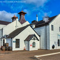 Buy canvas prints of The Dalwhinnie Distillery, Morayshire, Scotland by Navin Mistry