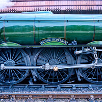 Buy canvas prints of The Flying Scotsman   by Navin Mistry
