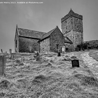 Buy canvas prints of St. Clement's Church, Rodel  by Navin Mistry