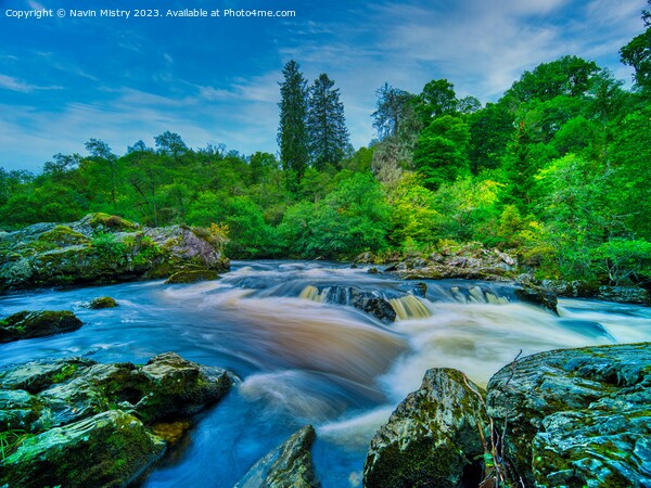 River Braan, near Dunkeld  Picture Board by Navin Mistry
