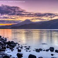 Buy canvas prints of Loch Rannoch Sunrise by Navin Mistry