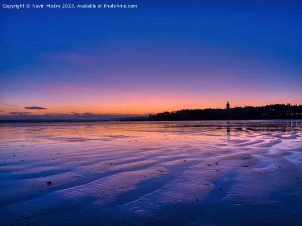Sunrise at West Sands St. Andrews  Picture Board by Navin Mistry