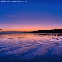 Buy canvas prints of Sunrise at West Sands St. Andrews  by Navin Mistry