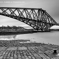 Buy canvas prints of Forth Bridge at North Queensferry  by Navin Mistry