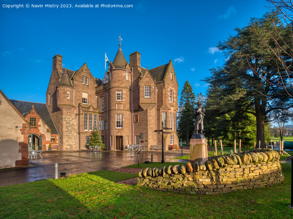 Balhousie Castle and Black Watch Museum, Perth Picture Board by Navin Mistry