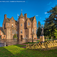 Buy canvas prints of Balhousie Castle and Black Watch Museum, Perth by Navin Mistry