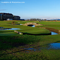 Buy canvas prints of The Old Course St. Andrews, Fife  by Navin Mistry