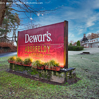 Buy canvas prints of Dewar's Aberfeldy Distillery by Navin Mistry