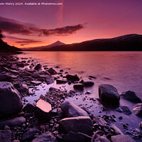 Buy canvas prints of Schiehallion and Loch Rannoch Sunrise  by Navin Mistry