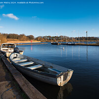 Buy canvas prints of Loch Leven Harbour Kinross  by Navin Mistry