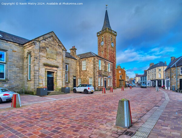 A view of the historic centre of Kinross   Picture Board by Navin Mistry