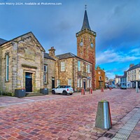 Buy canvas prints of A view of the historic centre of Kinross   by Navin Mistry