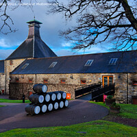 Buy canvas prints of Dewar's Aberfeldy Distillery by Navin Mistry