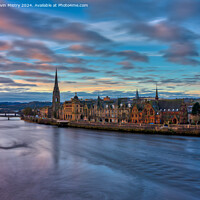 Buy canvas prints of Sunrise over the Tay at Perth  by Navin Mistry