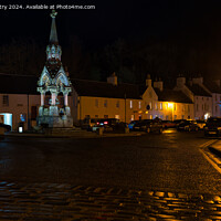 Buy canvas prints of Atholl Memorial Fountain, Dunkeld  by Navin Mistry