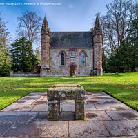 Buy canvas prints of Scone Palace Chapel  by Navin Mistry