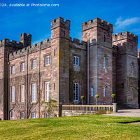 Buy canvas prints of A view of Scone Palace, Perth. by Navin Mistry