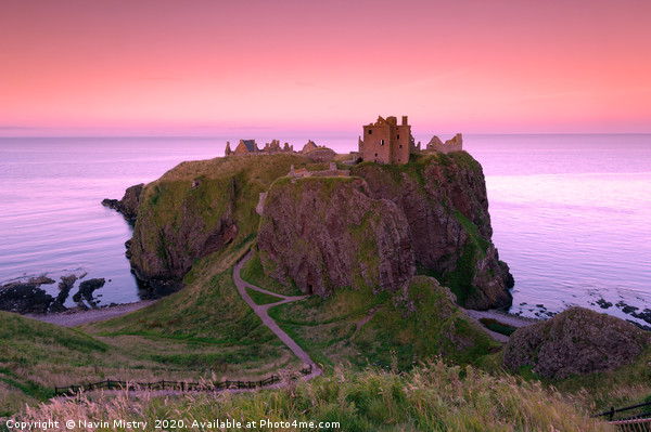 Dunnottar Castle, Stonehaven, Aberdeenshire Picture Board by Navin Mistry