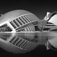 Buy canvas prints of City of the Arts and Sciences, Valencia, Spain by Navin Mistry