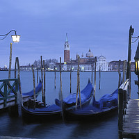Buy canvas prints of St Marks Square, Venice, at Dawn by Navin Mistry