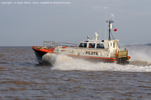 Humber Pilot Vessel                        Picture Board by Navin Mistry
