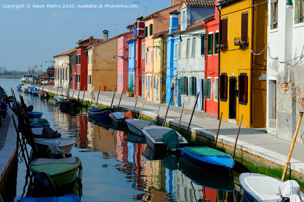 Burano Picture Board by Navin Mistry