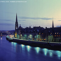 Buy canvas prints of Perth and the River Tay, Scotland by Navin Mistry