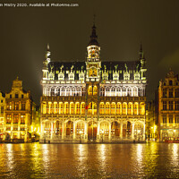 Buy canvas prints of Grand Place Belgium by Navin Mistry